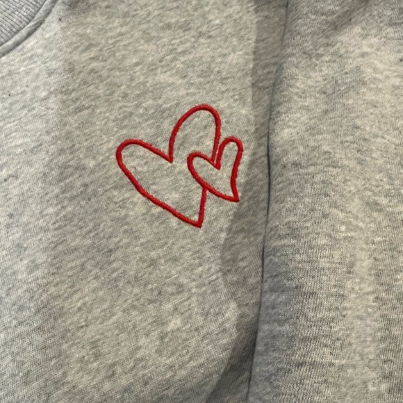 Universal Thread Gray Textured Sweatshirt - Picture 2 of 3